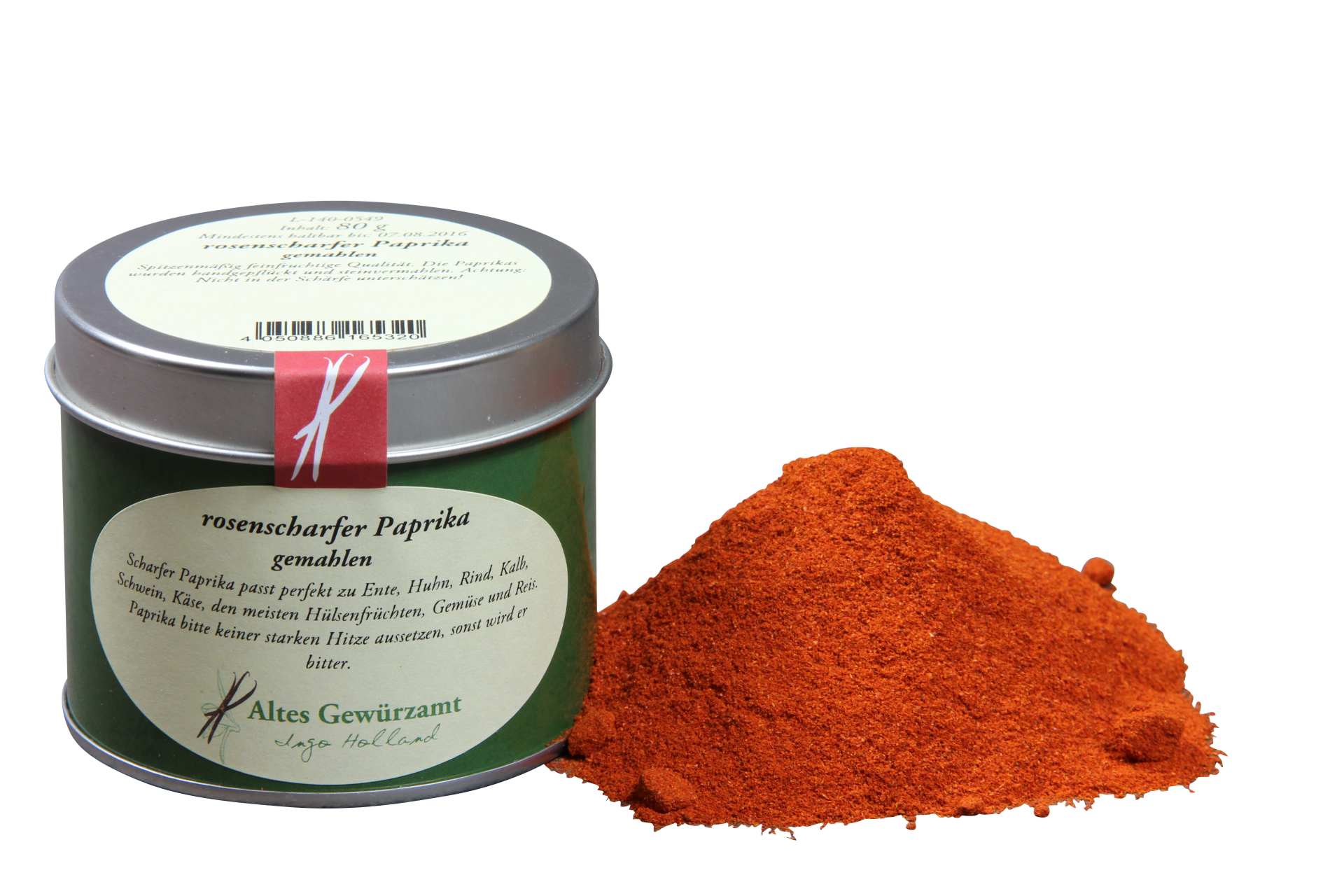 Paprika, rosenscharf