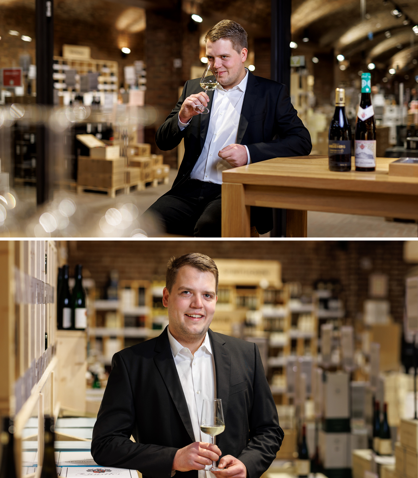 Weinberater Niklas Steinert ist auch ausgebildeter Winzer.