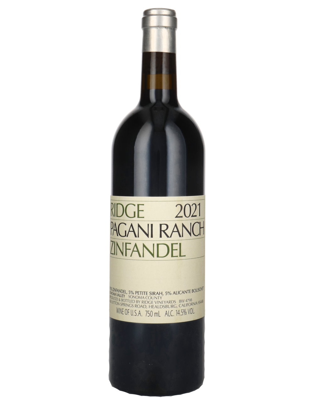 Pagani Ranch Zinfandel