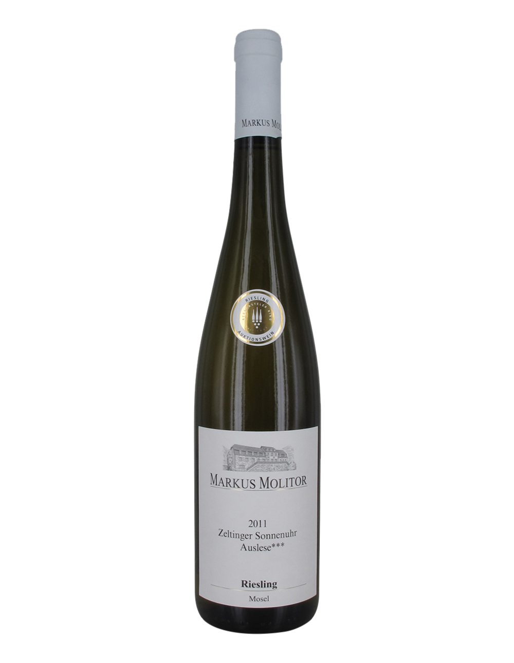 Zeltinger Sonnenuhr Riesling Auslese*** weiße Kapsel Versteigerungswein 2012
