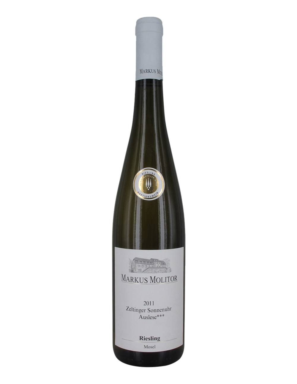 Zeltinger Sonnenuhr Riesling Auslese*** weiße Kapsel Versteigerungswein 2012