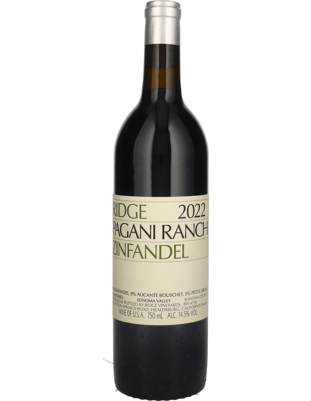 Pagani Ranch Zinfandel