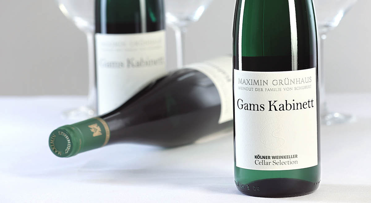 Gams Kabinett vom Weingut Maximin Gruenhaus Gams Kabinett vom Weingut Maximin Gruenhaus