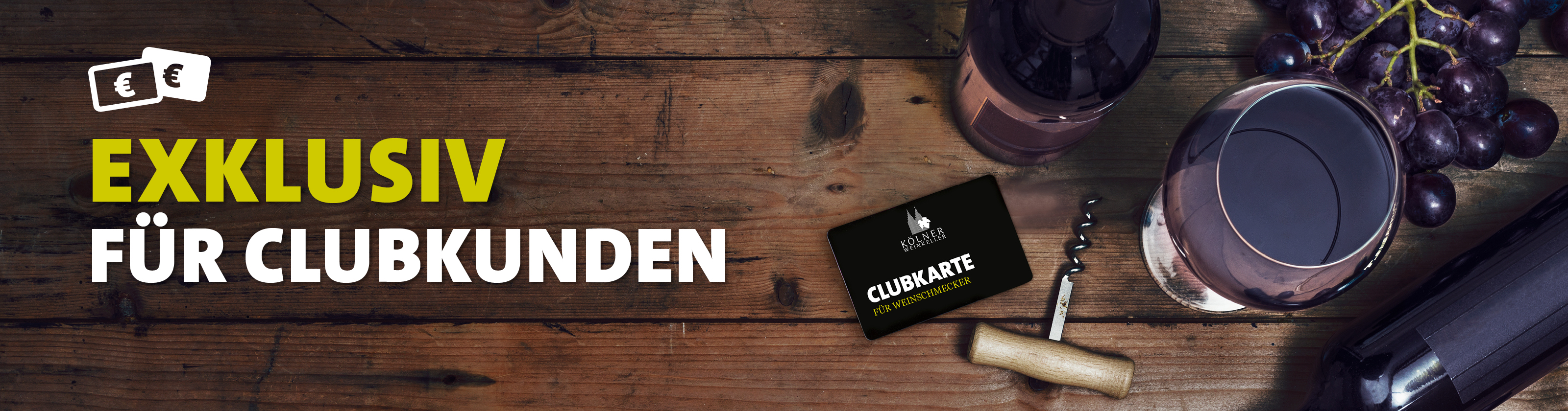 Exklusive Excluxiv für Clubkunden und Produkte nur für Clubkunden, die besondere Vorteile genießen.