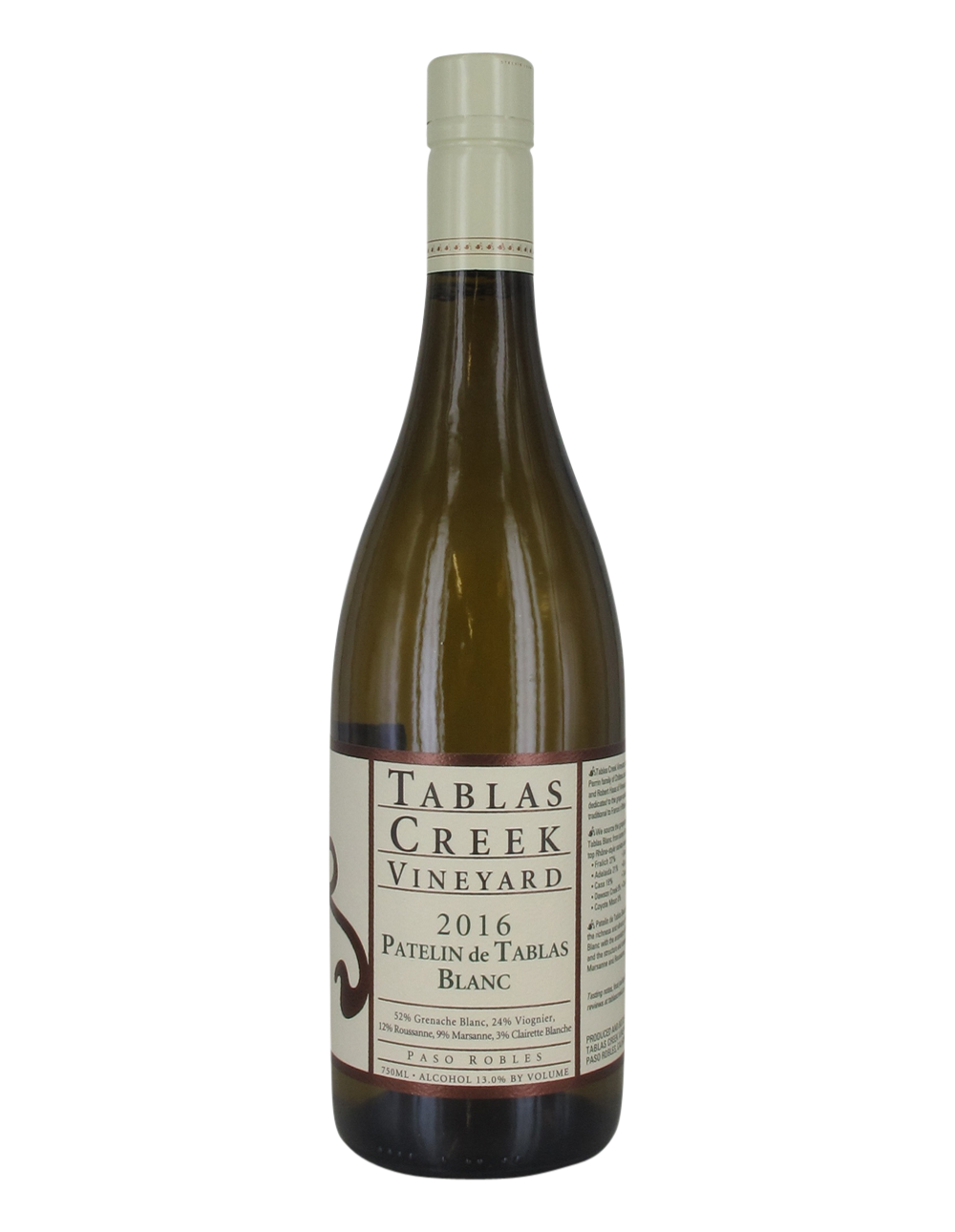Patelin de Tablas blanc