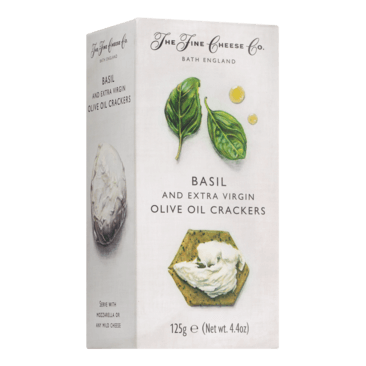 Basil & Extra Virgin Olive Oil Crackers