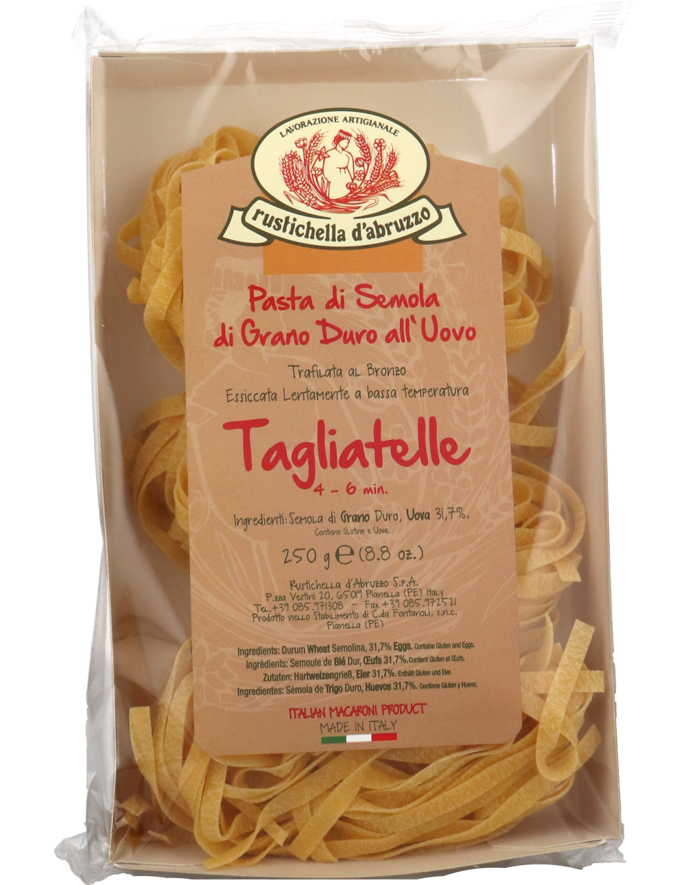 Tagliatelle all'uovo 6mm