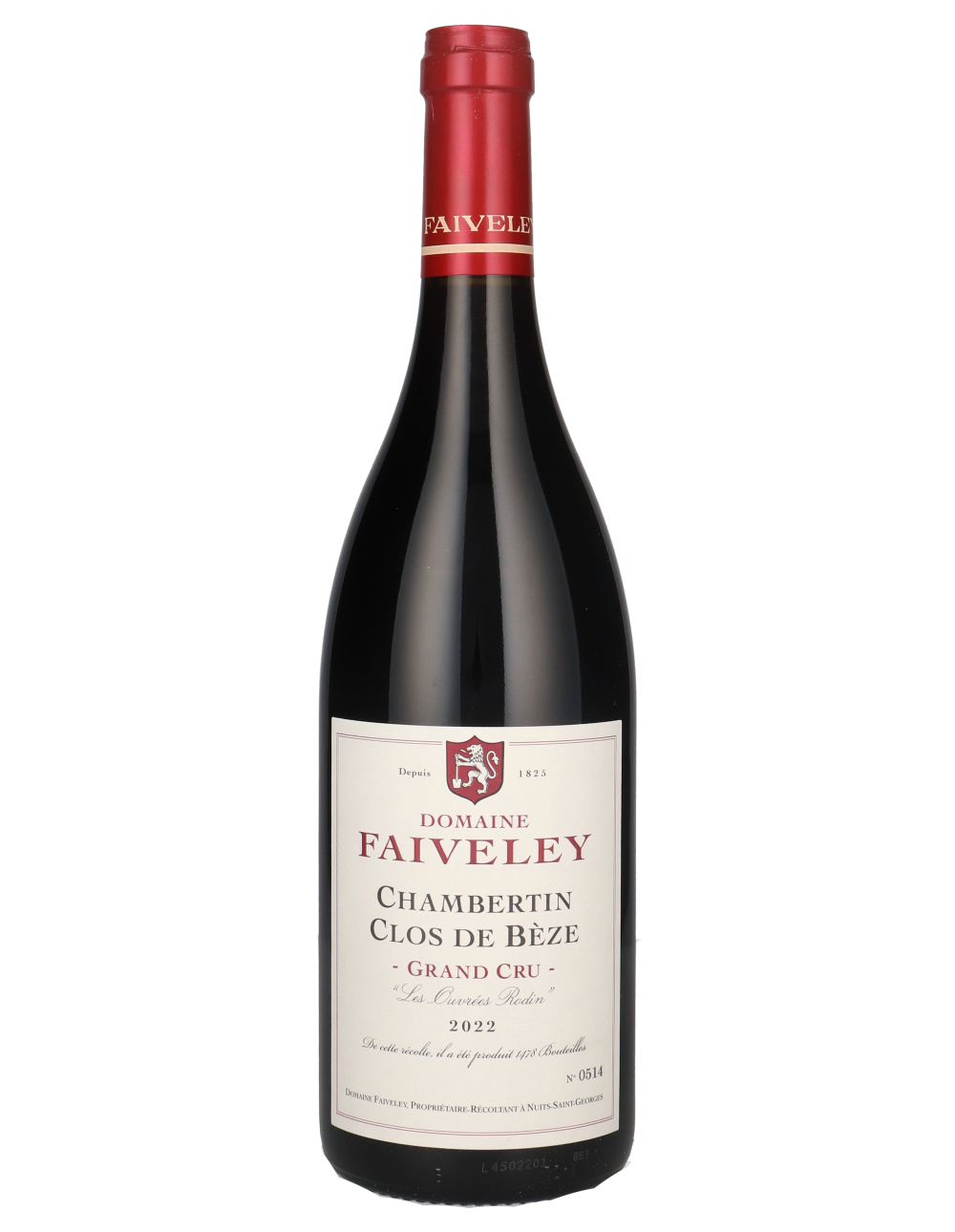 Chambertin Clos de Bèze "Les Ouvrées Robin" Grand Cru