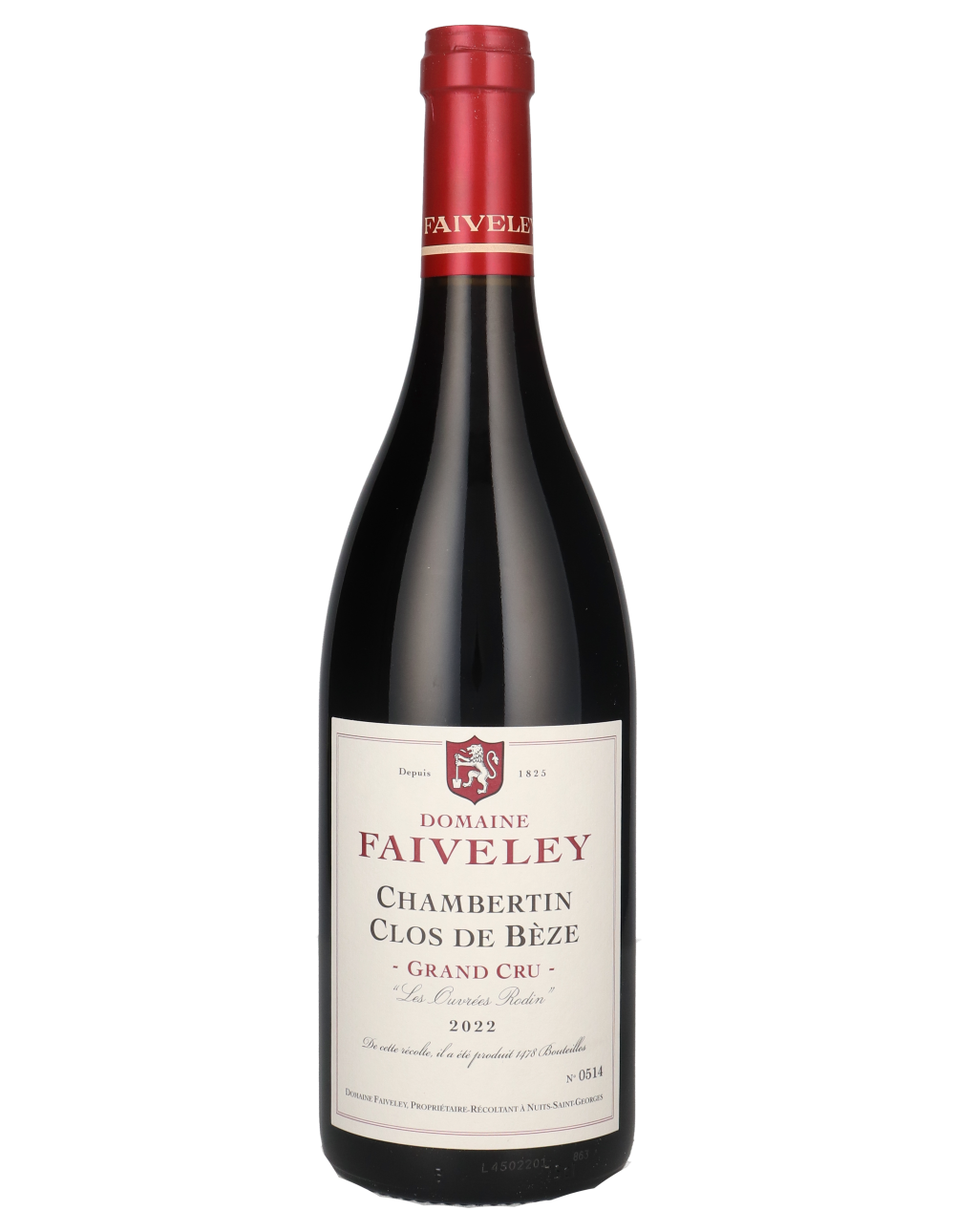 Chambertin Clos de Bèze "Les Ouvrées Robin" Grand Cru