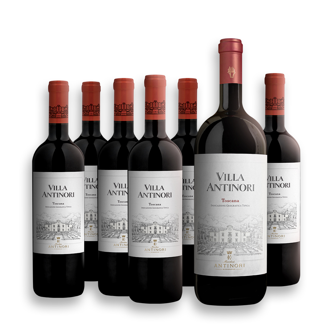 6 Flaschen Villa Antinori  & 1 Magnum Flasche gratis