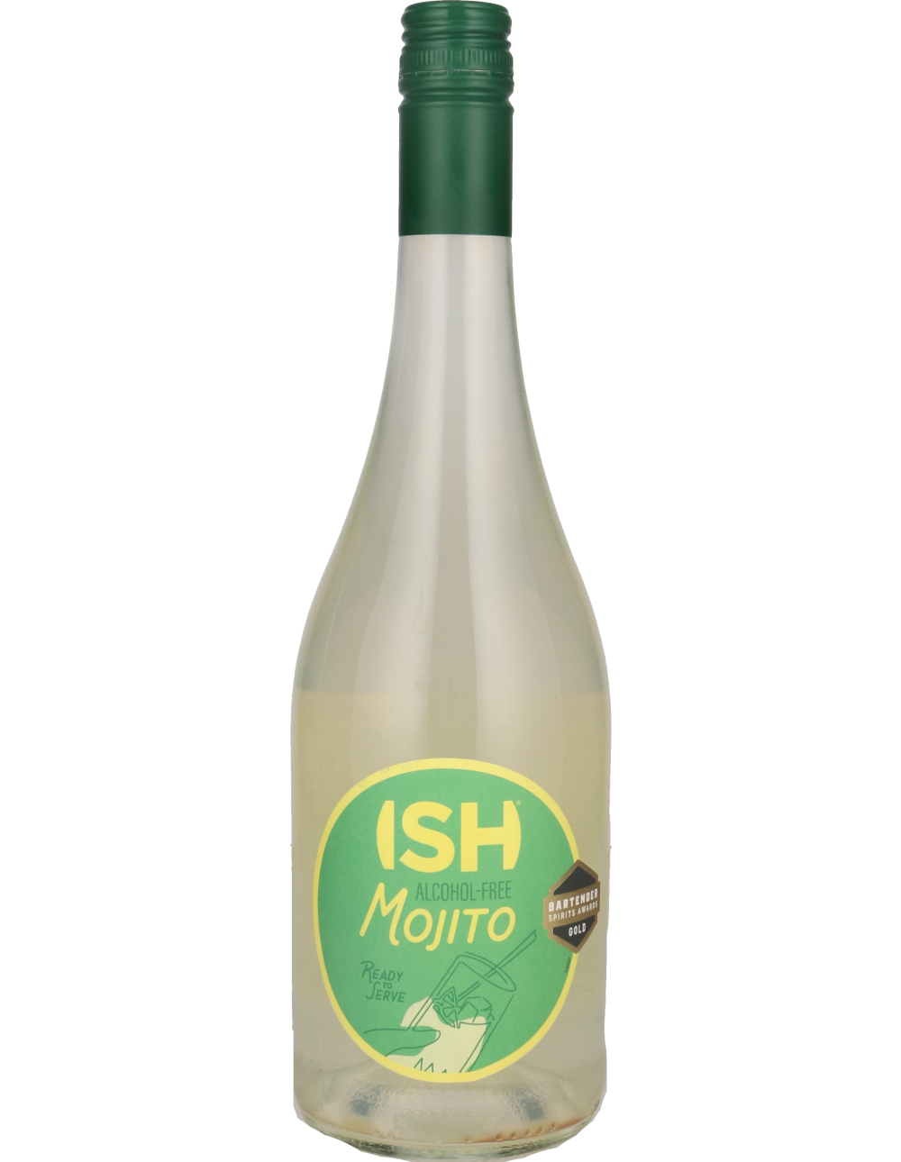 ISH Spritz alkoholfrei
Kohlensäurehaltiges Mischgetränk
enthält weniger als 0,5% Alkohol