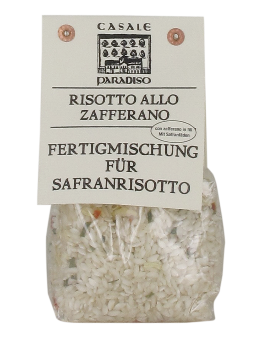 Risotto allo zafferano in fili